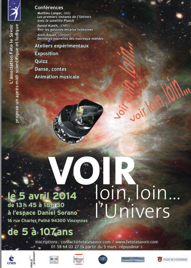 Voir loin, loin...l'Univers